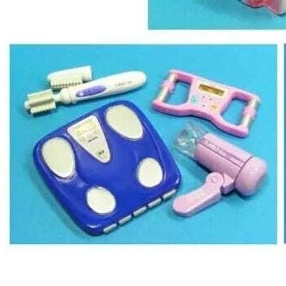 Re-ment Japan Petit Sample Petit Home Appliances 2005 Box #4 Scale & Hair Dryer